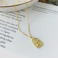 Flower Fashion 925 Sterling Silver Necklace Wholesale main image 2