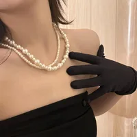 Geometric Elegant Artificial Pearl Necklace Wholesale main image 3