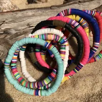 Geometric Classic Style Rope Soft Clay Bracelets Wholesale main image 3