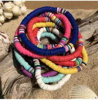 Geometric Classic Style Rope Soft Clay Bracelets Wholesale main image 4