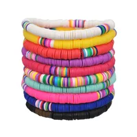 Geometric Classic Style Rope Soft Clay Bracelets Wholesale main image 5