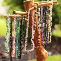 Beach Irregular Artificial Gemstones Alloy Women'S Necklace main image 1