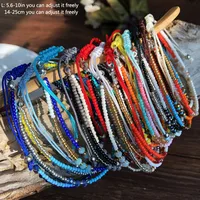 Bohemian Ethnic Style Hand Beaded Multi-layer Braided Rope Bracelet main image 4