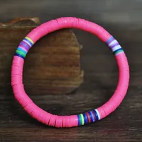 Geometric Classic Style Rope Soft Clay Bracelets Wholesale sku image 3