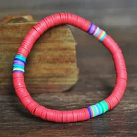 Geometric Classic Style Rope Soft Clay Bracelets Wholesale sku image 5
