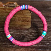 Geometric Classic Style Rope Soft Clay Bracelets Wholesale sku image 6