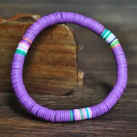 Geometric Classic Style Rope Soft Clay Bracelets Wholesale sku image 9