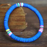 Geometric Classic Style Rope Soft Clay Bracelets Wholesale sku image 10