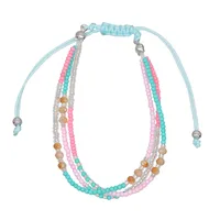 Bohemian Ethnic Style Hand Beaded Multi-layer Braided Rope Bracelet sku image 6
