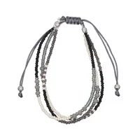 Bohemian Ethnic Style Hand Beaded Multi-layer Braided Rope Bracelet sku image 9
