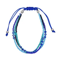 Bohemian Ethnic Style Hand Beaded Multi-layer Braided Rope Bracelet sku image 13