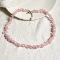 Beach Irregular Artificial Gemstones Alloy Women'S Necklace sku image 4