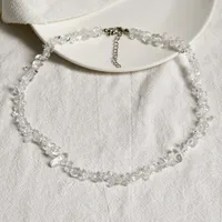 Beach Irregular Artificial Gemstones Alloy Women'S Necklace sku image 5