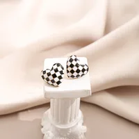 Heart Ethnic Style Alloy No Inlaid Earrings Ear Studs main image 1