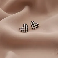 Heart Ethnic Style Alloy No Inlaid Earrings Ear Studs main image 2