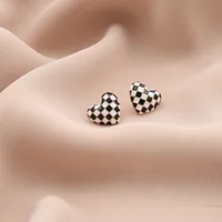 Heart Ethnic Style Alloy No Inlaid Earrings Ear Studs main image 3