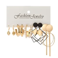 Ethnic Style Alloy Earrings sku image 3