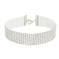 Fashion Short Collarbone Necklace Multi-layer Full Diamond Necklace Wholesale sku image 1