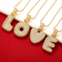 Letter Copper Plating Necklace main image 2