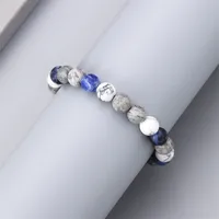 Letter Fashion Natural Stone Bracelets Wholesale main image 2