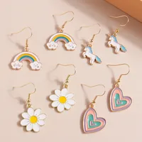 Cartoon Style Alloy Earrings main image 2