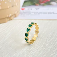 Simple Fashion Multi-layer Eart Drop Wax Color Ring Wholesale sku image 24