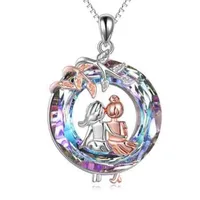 Animal Simple Style Alloy Necklace Wholesale sku image 3