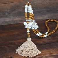 Star Fashion Wood Necklace Wholesale sku image 1