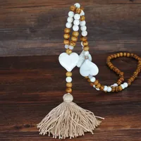 Star Fashion Wood Necklace Wholesale sku image 7