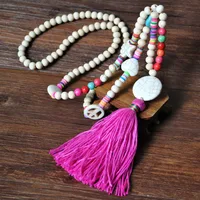 Star Fashion Wood Necklace Wholesale sku image 5