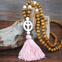 Star Fashion Wood Necklace Wholesale sku image 9