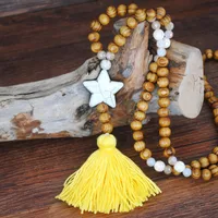 Star Fashion Wood Necklace Wholesale sku image 15