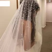 Women'S Geometric Fashion Gauze Inlay Pearl Birdcage Veils main image 1