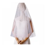 Women'S Geometric Fashion Gauze Inlay Pearl Birdcage Veils main image 5