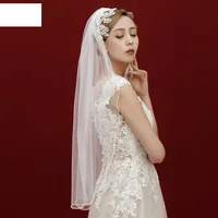 Women'S Solid Color Queen Romantic Simple Style Gauze Iron Birdcage Veils main image 1