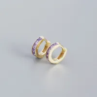 Geometric Fashion Gem Plating Earrings sku image 10