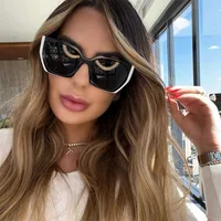 Square Fashion Geometric UV400 Full Frame Women's Sunglasses main image 1