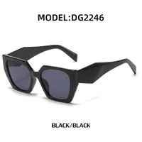 Square Fashion Geometric UV400 Full Frame Women's Sunglasses sku image 1