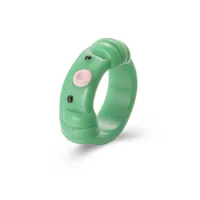 New Creative Simple Korean Cute Cartoon Frog Ring Women's Tail Ring sku image 4