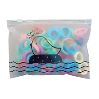 Style Simple Couleur Unie Caoutchouc Attache-cheveux main image 5