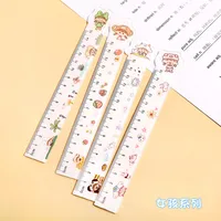 Cute Cartoon Special-shaped Ruler 15cm Measuring Tool Students sku image 1