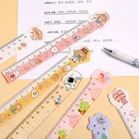 Cute Cartoon Special-shaped Ruler 15cm Measuring Tool Students main image 3