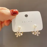 Heart Ethnic Style Alloy No Inlaid Earrings Ear Studs sku image 4