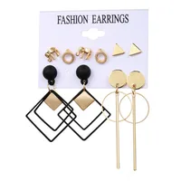 Ethnic Style Alloy Earrings sku image 1