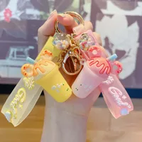 Cute Cup Pvc Keychain main image 2