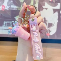 Cute Cup Pvc Keychain sku image 2