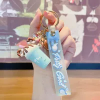Cute Cup Pvc Keychain sku image 3