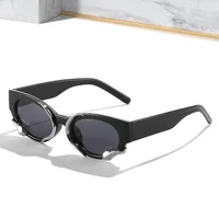 Special-Shaped Mirror Cool Style Geometric Full Frame Women's Sunglasses main image 5