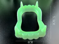 Víspera De Todos Los Santos Dientes El Plastico Fiesta Atrezzo Para Disfraces main image 2