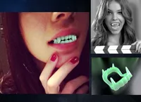 Víspera De Todos Los Santos Dientes El Plastico Fiesta Atrezzo Para Disfraces main image 1